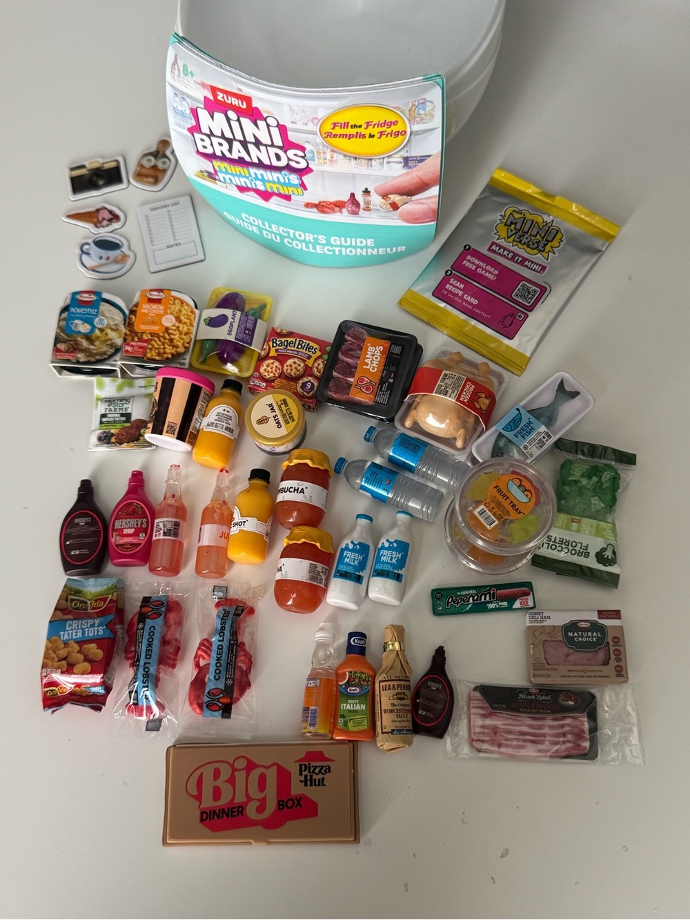 Mini Brands Fill the Fridge bundle WHOLE CHICKEN